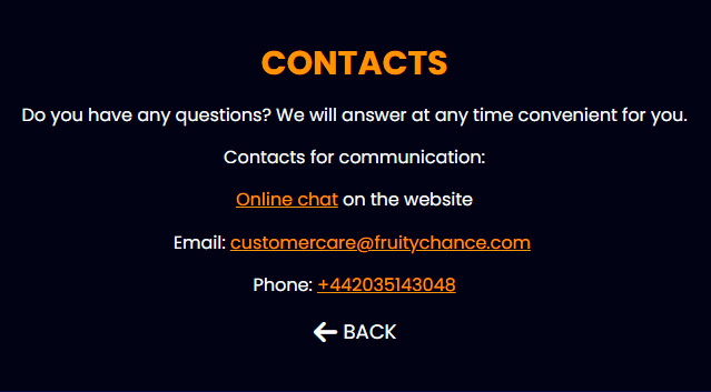 Fruity Chanse support