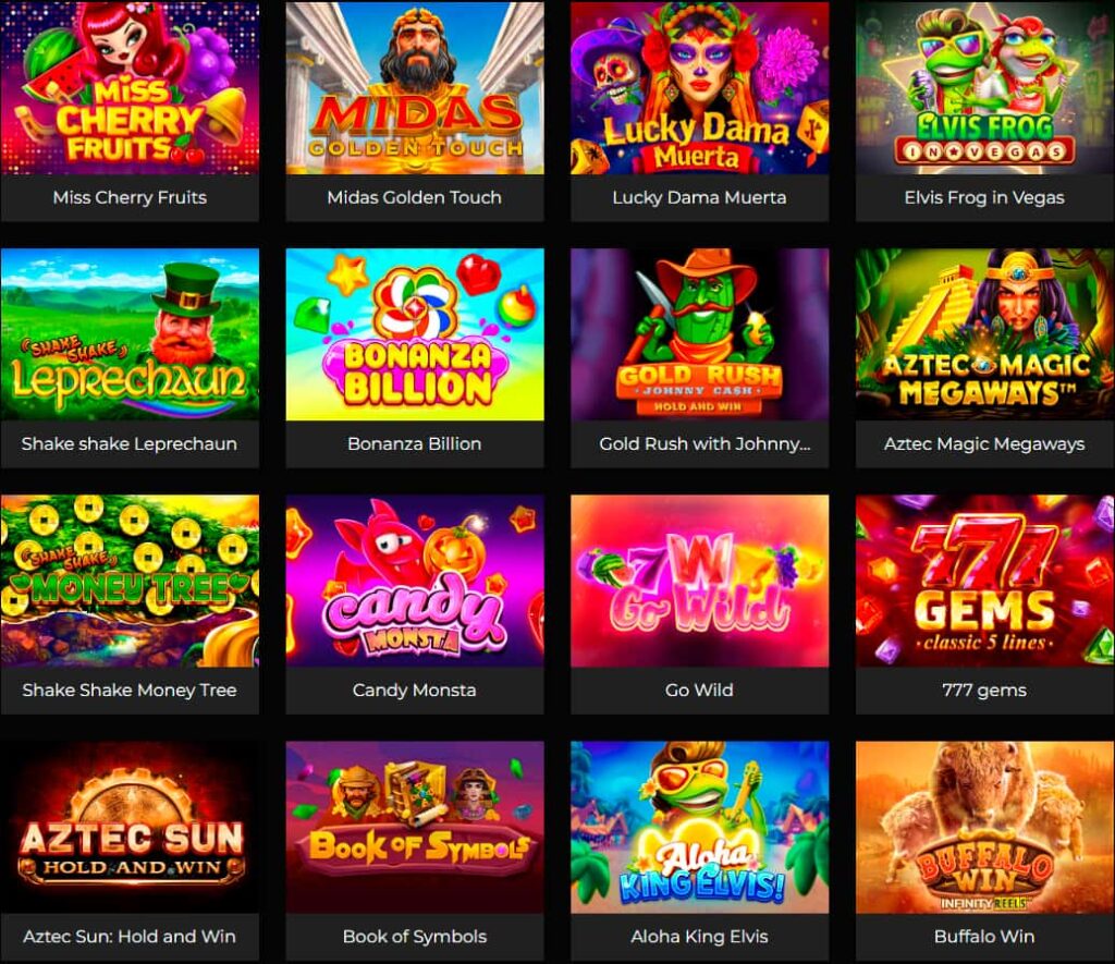 Mixter X casino games