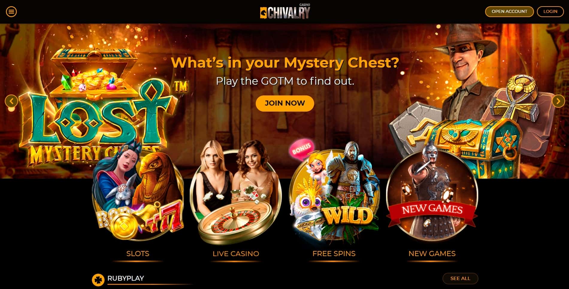 Chivalry casino design