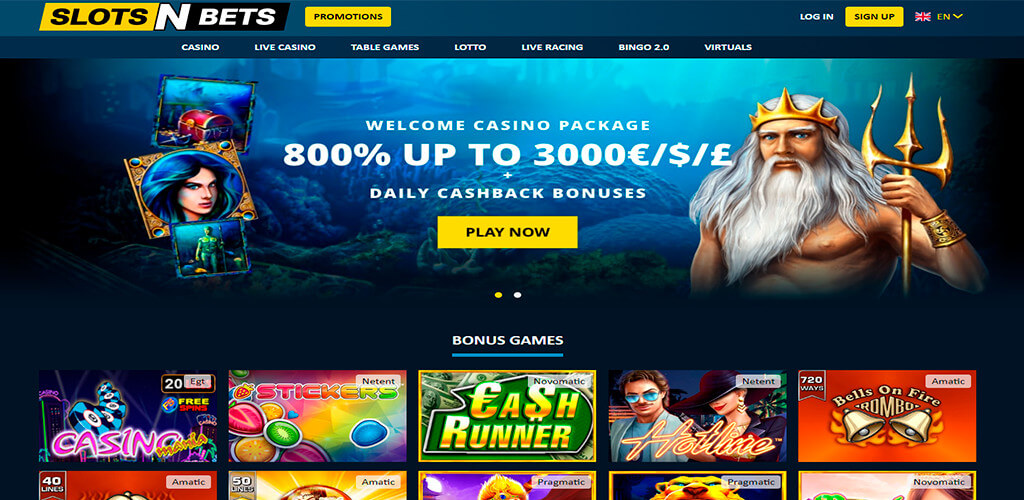 Slot-n-bets Irish Bookmaker