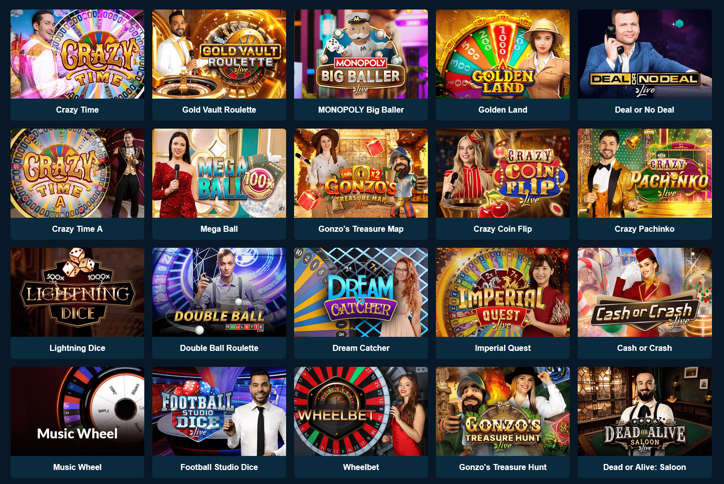 Tropicanza Live Casino