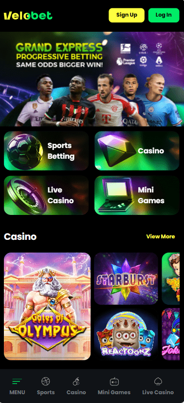velobet casino mobile version