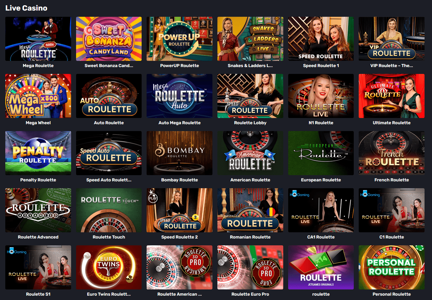 ZeusGlory Live Casino