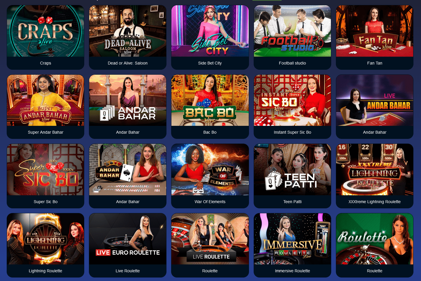 Papaya Wins Live Casino