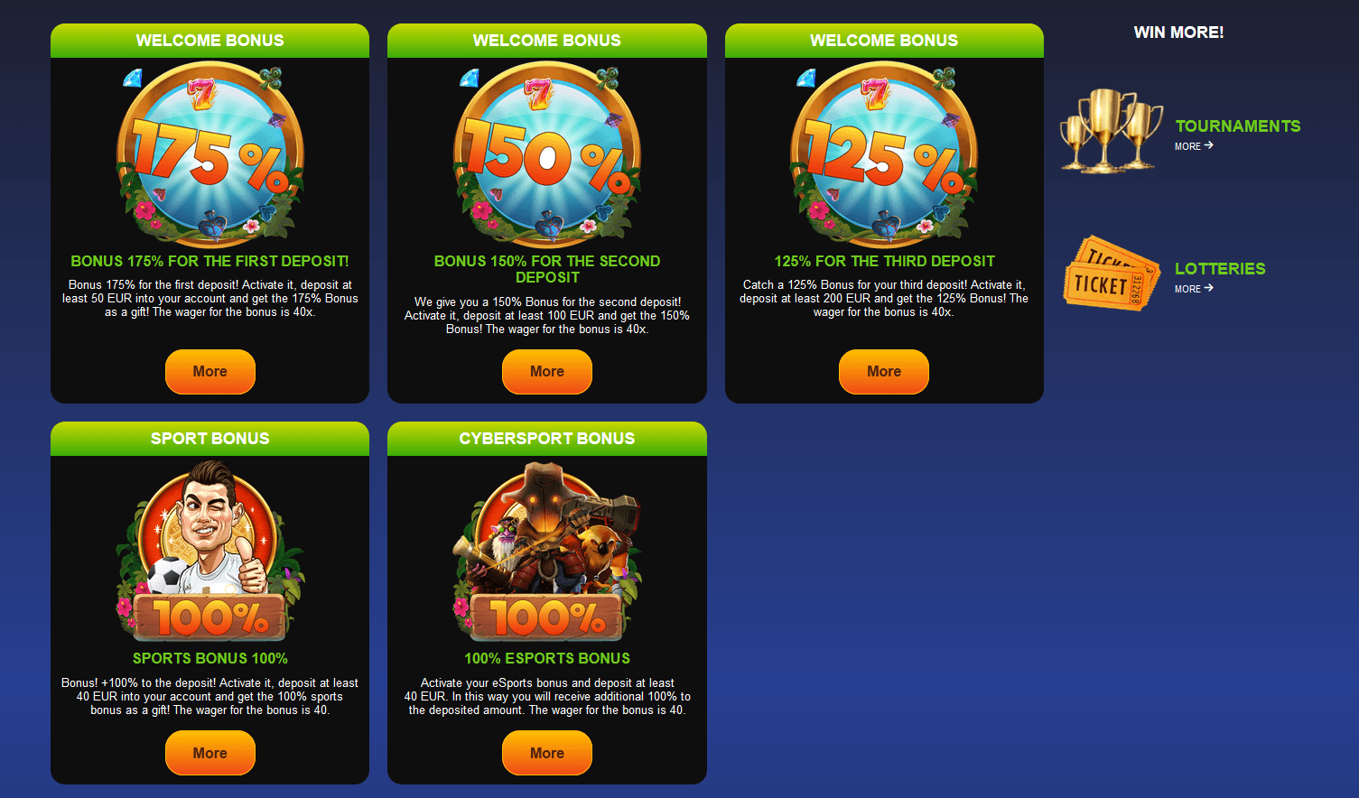 Papaya Wins Promotions