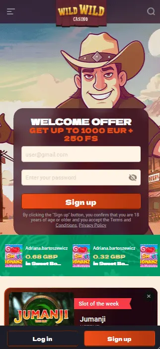 Wild Wild Casino Mobile