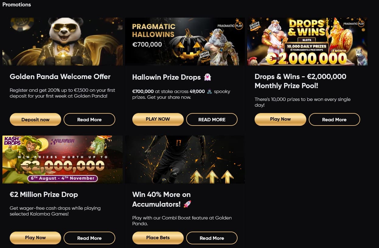 Golden Panda Promotions