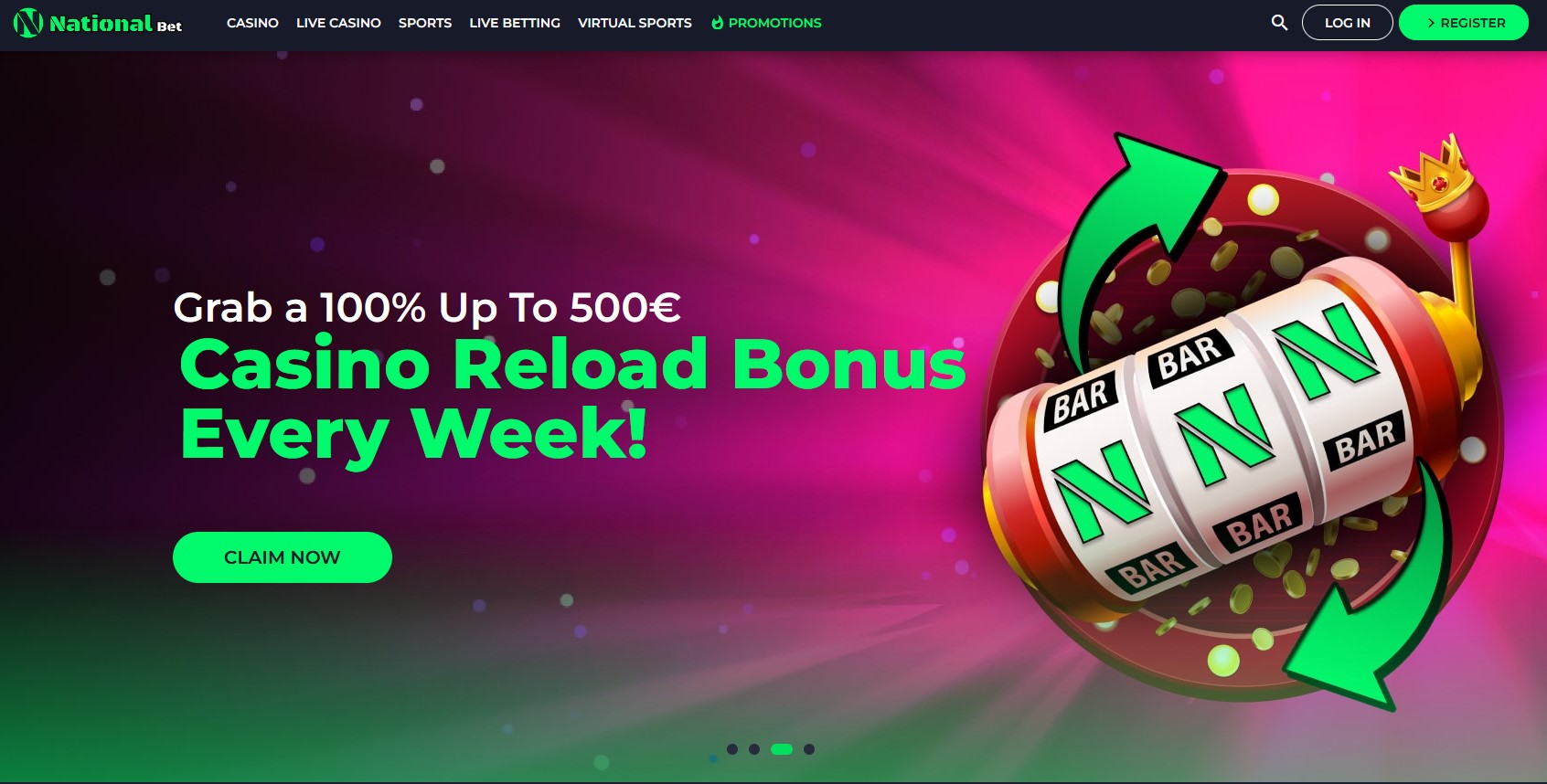 NationalBet Homepage