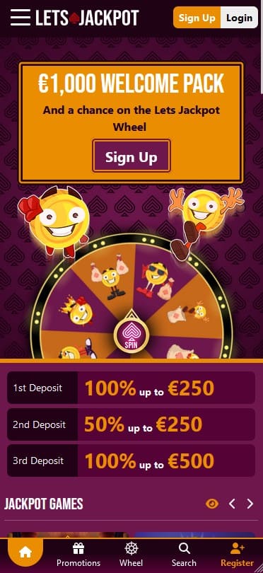 Lets Jackpot Mobile