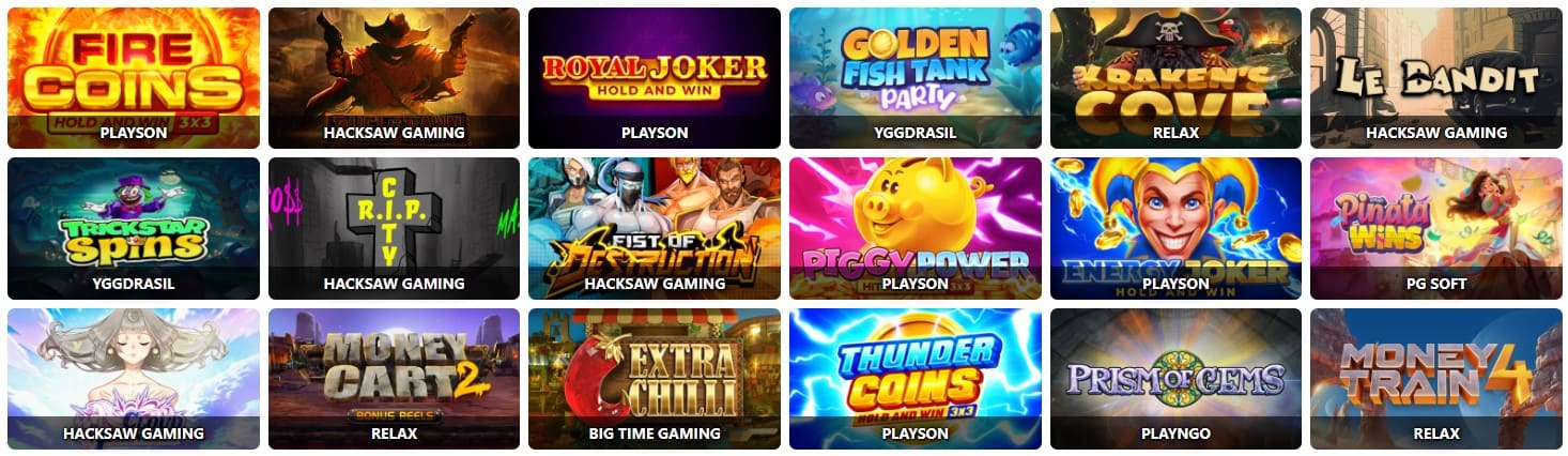 Betzino Casino Games