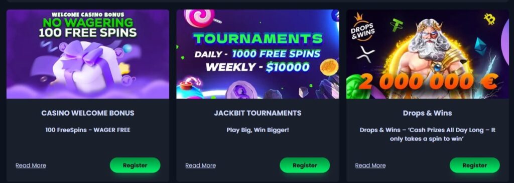JackBit Casino Promotions