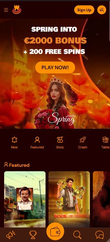 Spinscastle Casino Mobile