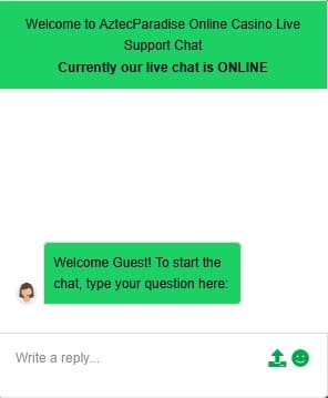Aztec Paradise Casino Support