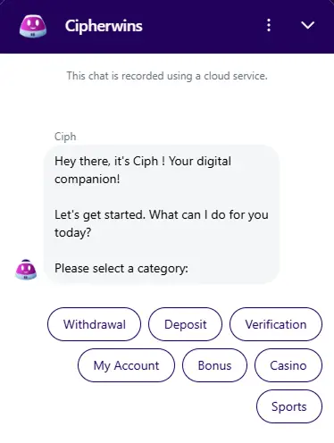 Cipherwins casino