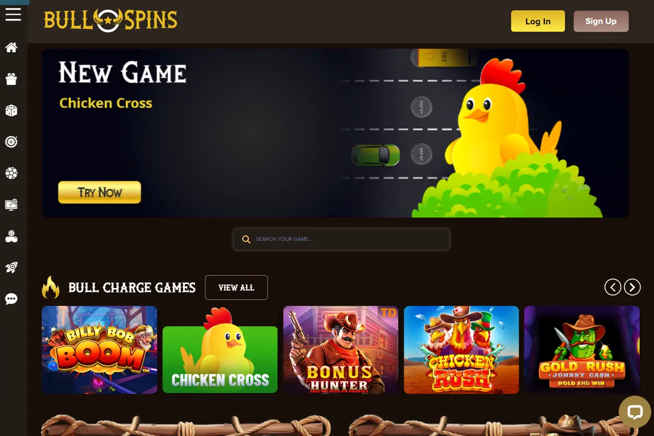 BullSpins Main Page